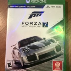 Forza Motorsport 7 Xbox One Disc
