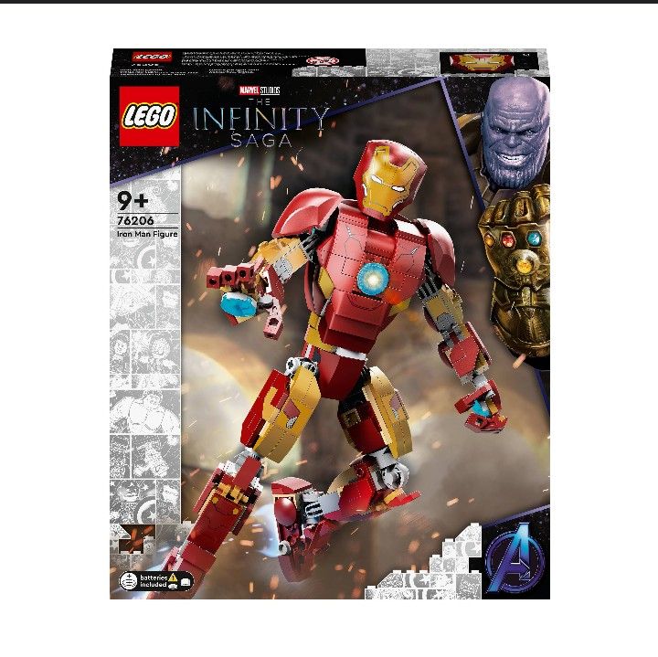 Lego Marvel Iron Man Figure 76206