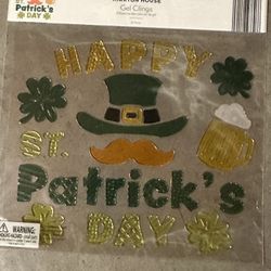St. Patrick’s Day Themed Gel Clings