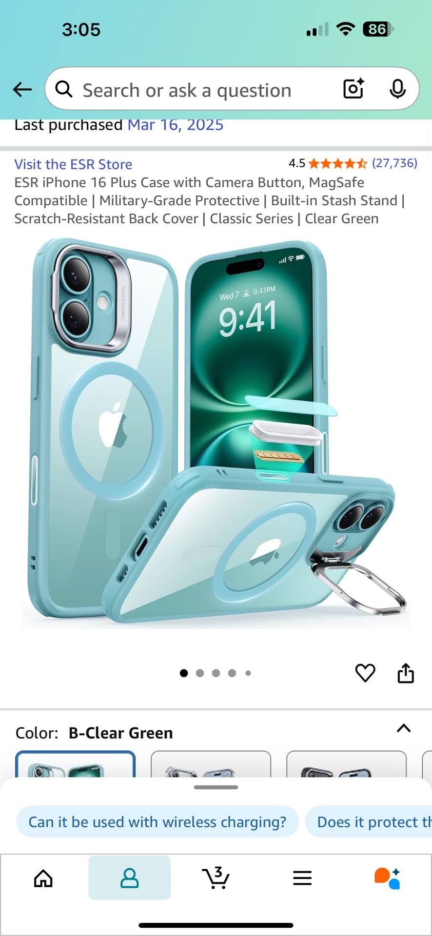 iPhone 16plus Case Teal