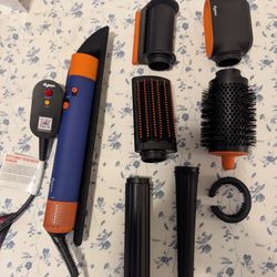 Dyson Airwrap i.d.™ – Vinca Blue/Topaz – Like New w/ Warranty + Original Packaging