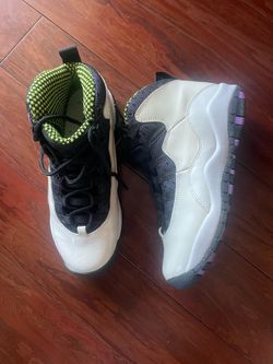 Nike Air Jordan 10 Retro X White Violet Pop Cyber Joker