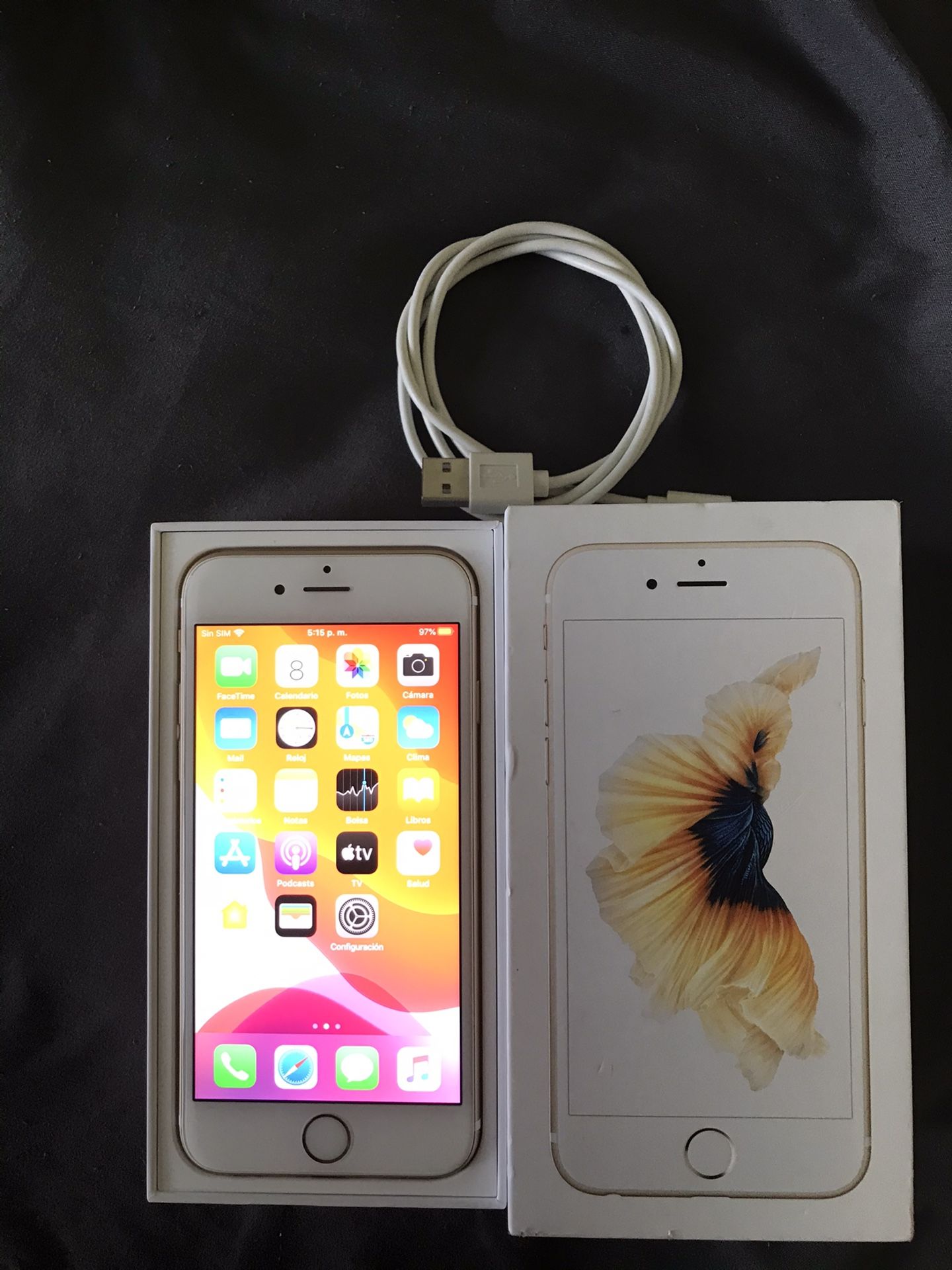 iPhone 6s gold 16gb factory unlocked!! live new !!