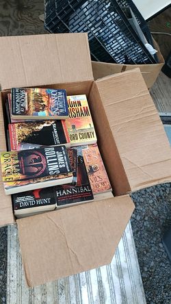 Box of books, asking $40