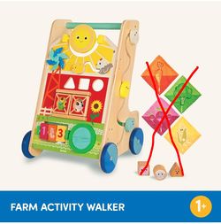 Battat wooden baby walker
