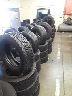 New and used tires