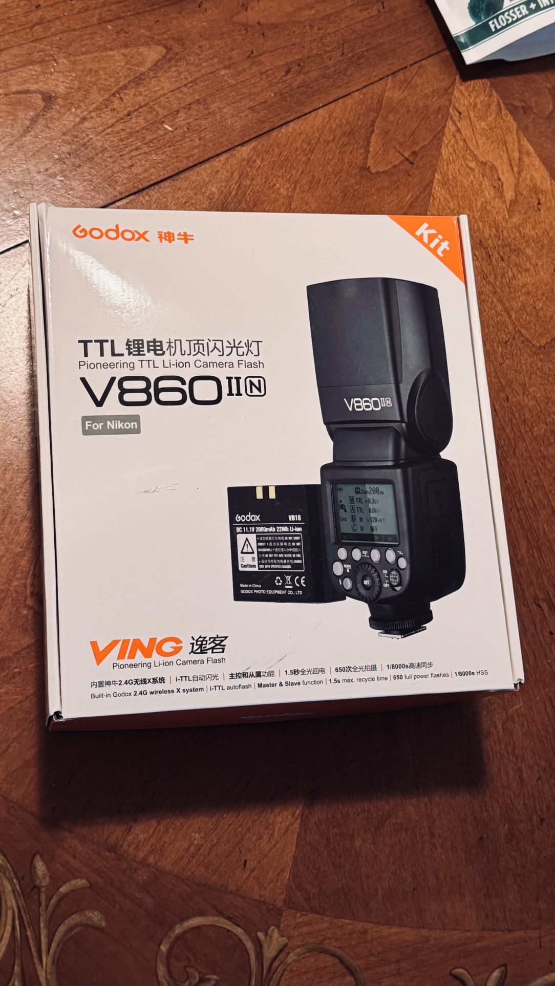 Godox V860II-N // Camera Flash