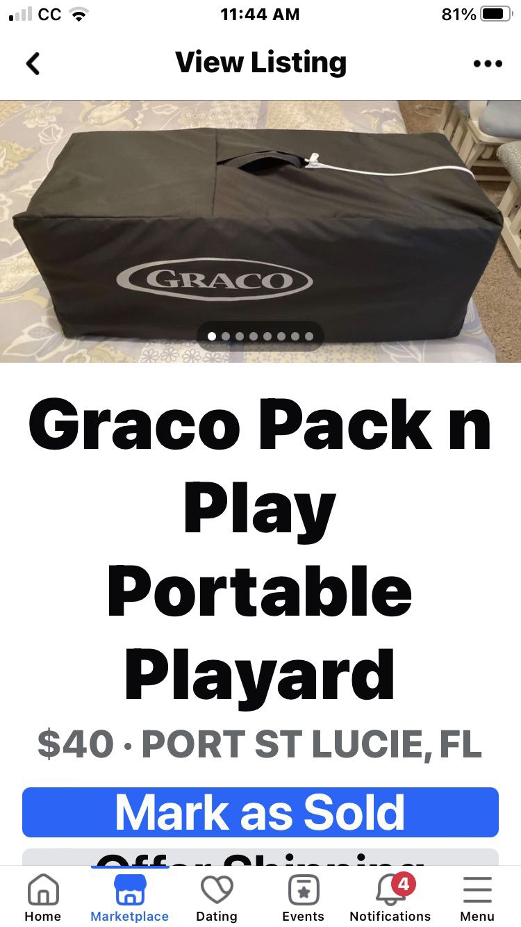 Graco Portable Pack n Play 
