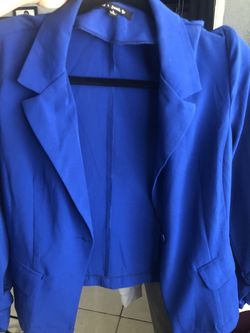 Blue blazer