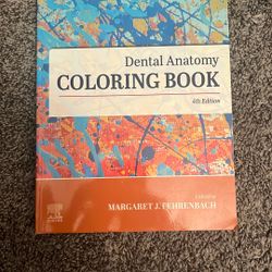 Dental Anatomy Coloring Book Edition 4