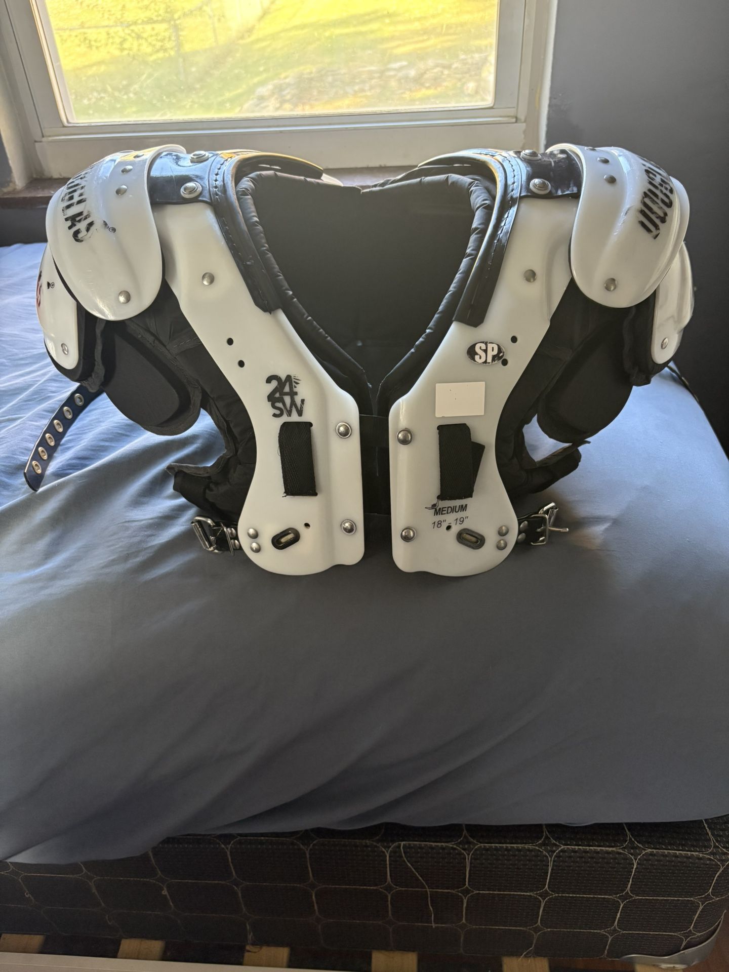 Douglas shoulder pads