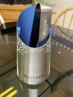 Belvedere Vodka Ice 🧊 Bucket with Tongs $20 obo