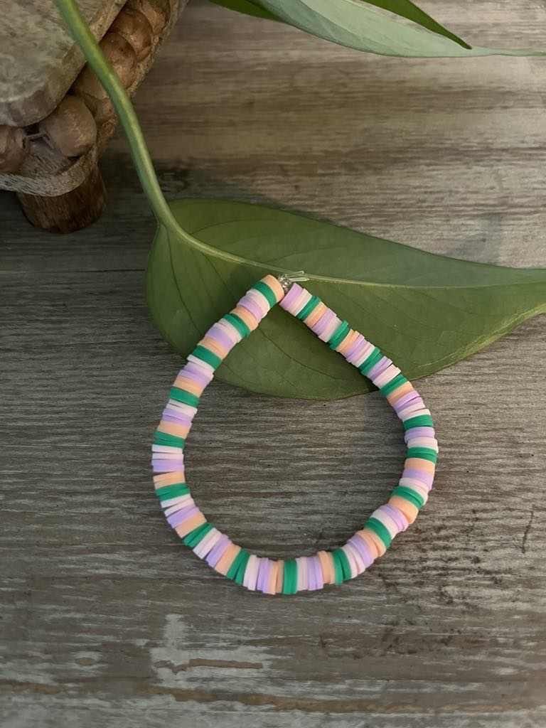 Pink And Green Bracelet 