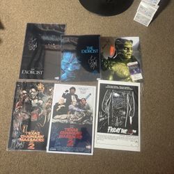 Autograph Horror Photos (Certified)