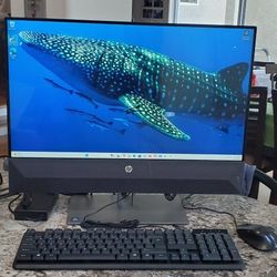HP Pavilion 24in AIO Touchscreen Windows 11 PC, Intel i5, 12gb Ram, 256gb SSD 