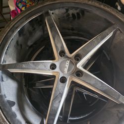 Complete Set of 4: 20" Touren TR70 Wheels & Vercelli Tires - 225/35ZR20
