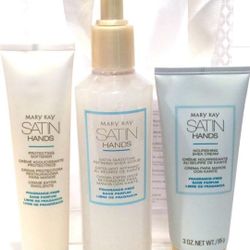 Mary Kay Fragrance Free Satin Hands Pampering Set