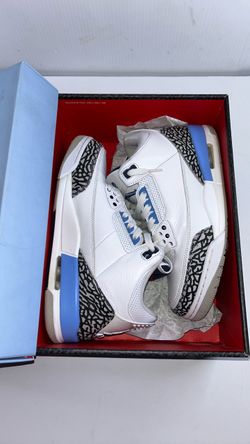 Nike Air Jordan 3 Retro UNC 9 Men’s – CT8532-104 w/ Box
