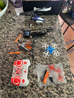 Free - random fliers / helicopter / quadcopter - parts