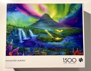 Buffalo Games - 1500 Piece Puzzle - Enchanted Aurora