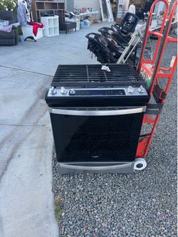 Whirlpool 30” gas range