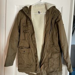women's heavy weight sherpa roxy jacket 