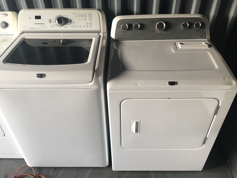 USED Maytag Bravos Quiet Series 300 Washer & Dryer