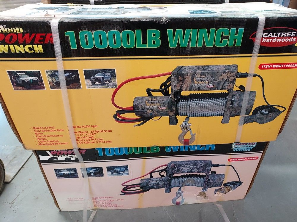 10,000 Lb Winch. NEW in Box!