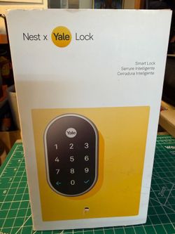 Nest X Yale Lock Brushed Stainless New In Box