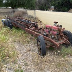 1939 GMC Truck Frame. 1 1/2 Ton Chassis