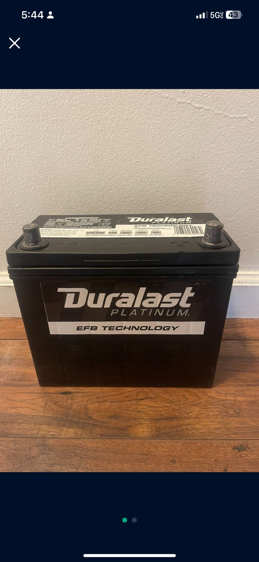 Car Battery Size 51r $90 With Your Old Battery