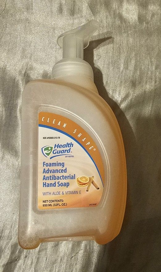 Health Guard By Kutol Foaming Advanced Antibacterial Hand Soap 32 FL oz. LOWEST Price Compared To Amazon And Ebay-$25
