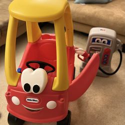Kids car and Gas Pump