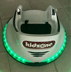 Toddler bumper car ride on toy