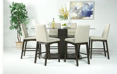 Counter height dining table set