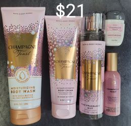 Bath Body Champagne Toast
