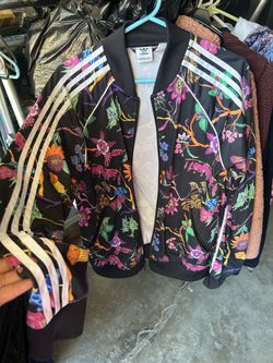 Adidas Vintage Floral Jacket