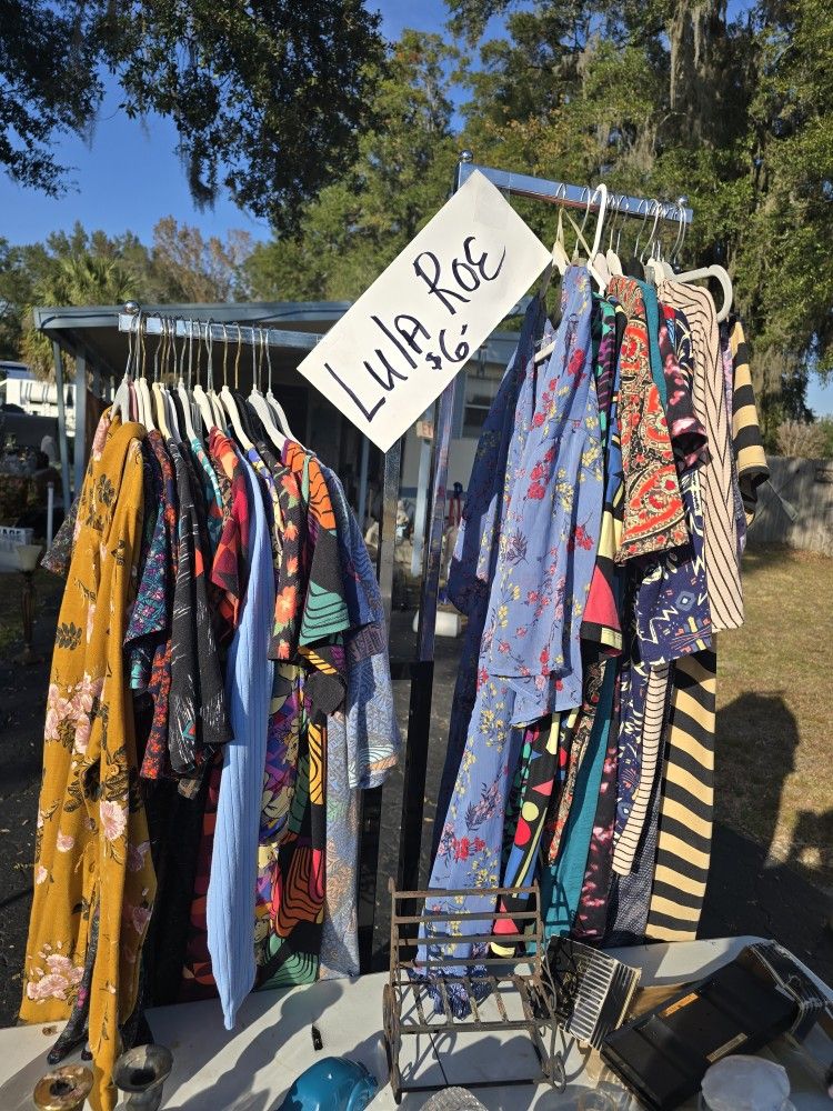 LulaRoe Dress, Tops & Skirts. S-XL. $6