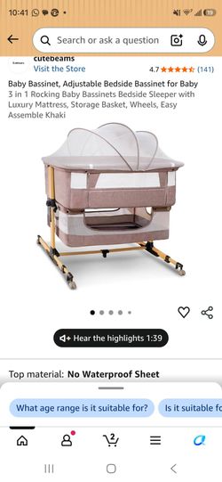 Bassinet baby
