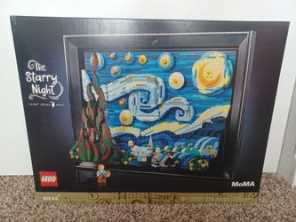 Lego Ideas Vincent Van Gogh - Starry Night 041
