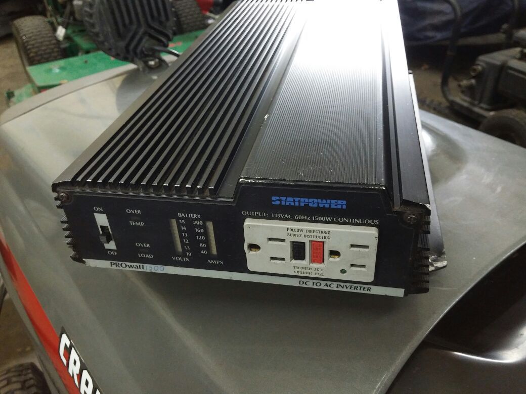 DC to AC INVERTER STATPOWER 1500WATS