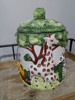 Animals Cookie Jar 