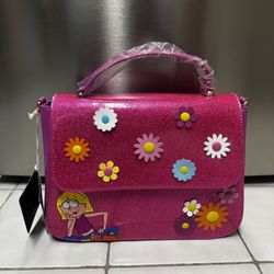 Exclusive Loungefly Disney: Lizzie McGuire Glitter Crossbody Purse 