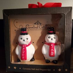 Carnival Cottage Salt And Pepper Set, New