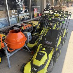 Moving Sale Lawnmowers Weed Trimmers Blowers Toys Power Tools Pressure Washers 
