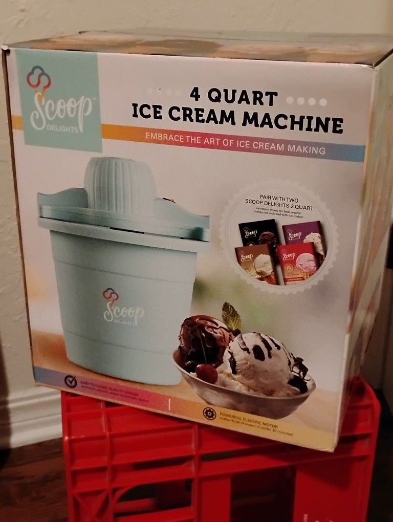 Scoop Delights Ice Cream Maker