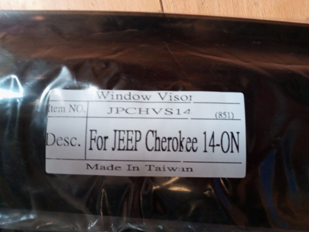 Car Visors 2014 Jeep Cherokee
