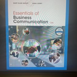Essentials of Business Communication 12th Edition (PDF format)