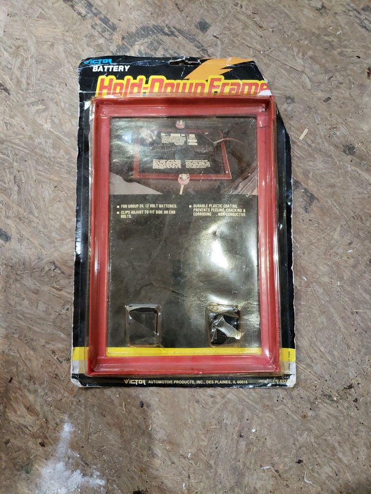 Is battery hold down frame