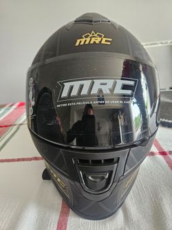 Casco para motociclista